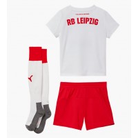 RB Leipzig Fotballklær Hjemmedraktsett Barn 2025-26 Kortermet (+ korte bukser)